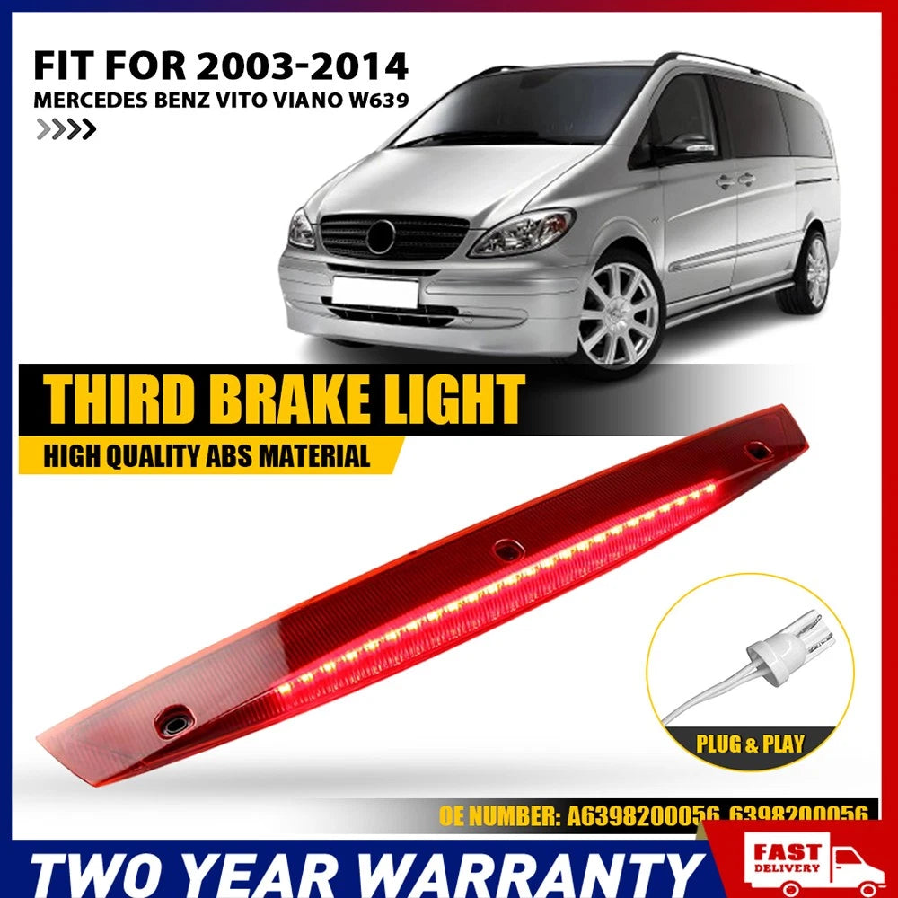 A6398200056 For Mercedes Benz Vito W639 LED Tail Light 3RD Brake Reverse Stop