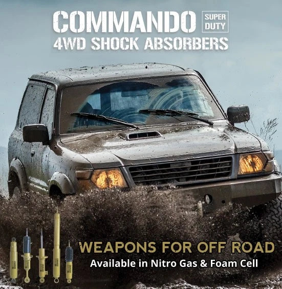 Holden Frontera MB rear suspension shock absorber pair 1995-1999