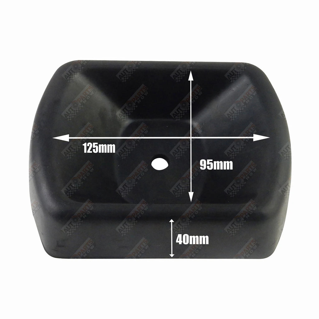 Jockey Wheel Chock Stop Holder Suit 6" & 8" Jockey Wheel Rubber Holder