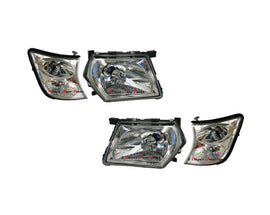 *NEW* HEADLIGHT HEAD LIGHT CORNER LAMP for NISSAN PATROL GU Y61 2001 - 2004 PAIR