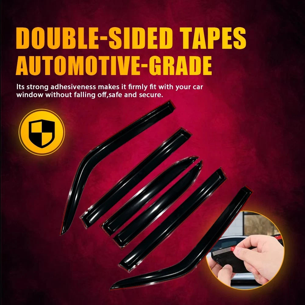 6PCS for Toyota LC250 Prado 250 2024-ON Luxury Weathershields Weather Shields