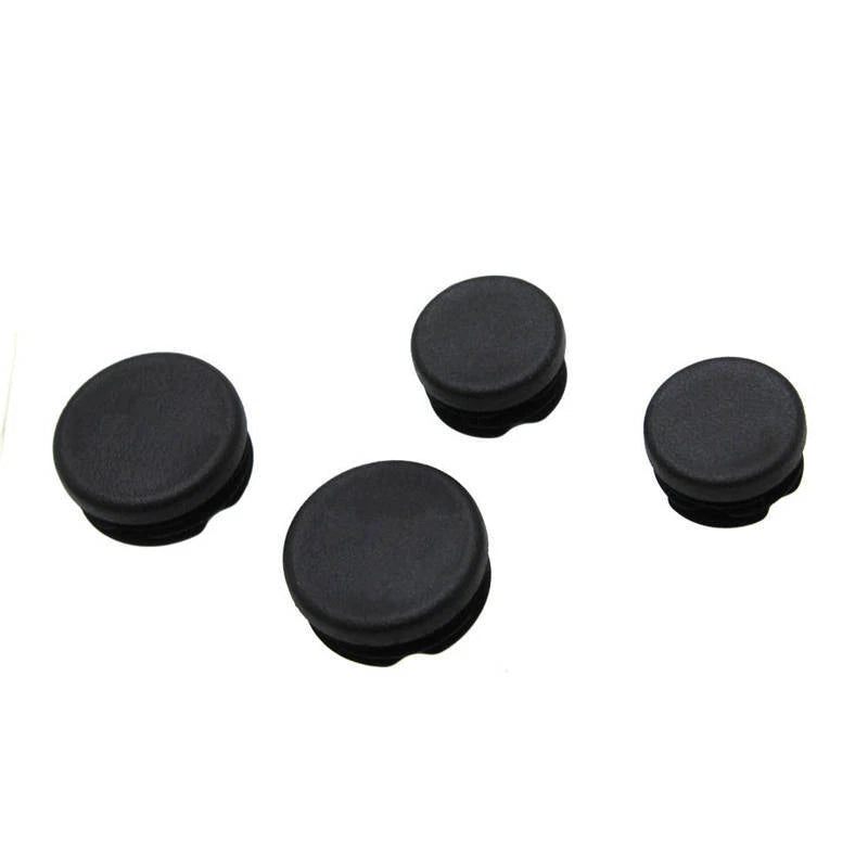 4PCS Black Motorcycle Frame Caps Hole Cover ABS For Ducati Desert X 2022-2023 ST
