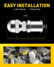 Load image into Gallery viewer, AUXITO 2x 1156 BA15S P21W Canbus LED Brake Stop Tail Bulb Globe Indicator 12V
