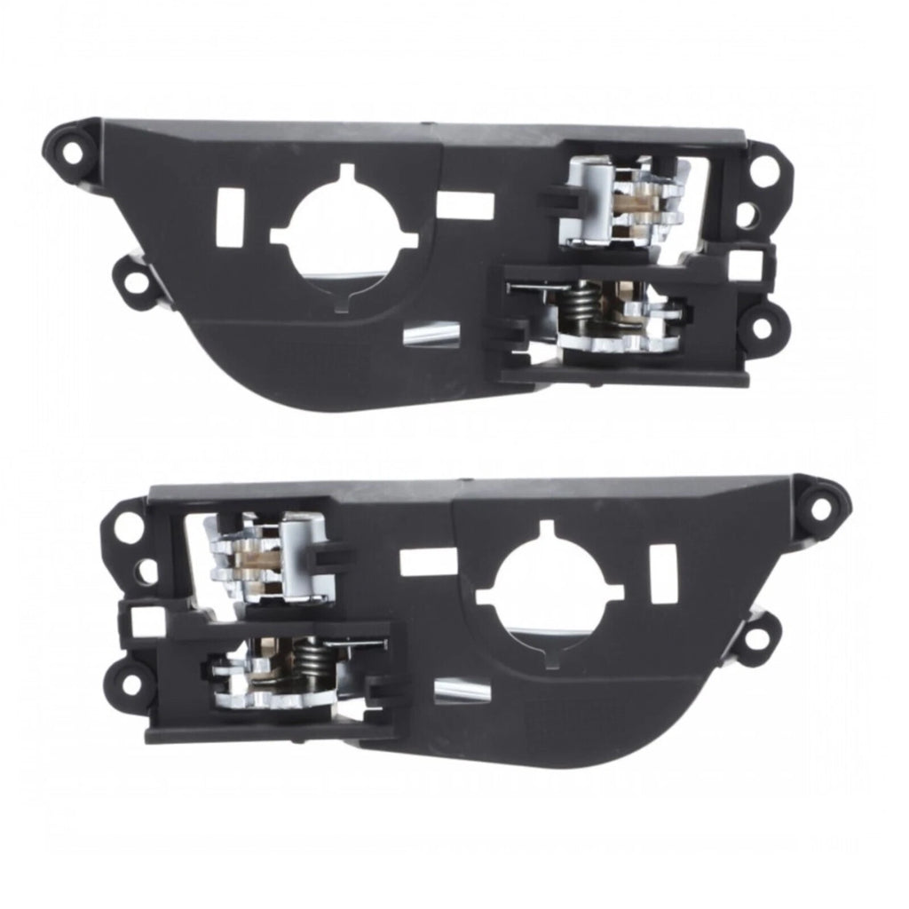 Door Handle Inner for Hyundai Veloster 11-17 Set of 2 Silver FRONT LEFT+RIGHT