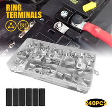 Load image into Gallery viewer, Battery Copper Crimp Terminals Cable Lug Eyelet Wire Ring Connector 6MM² - 95MM²