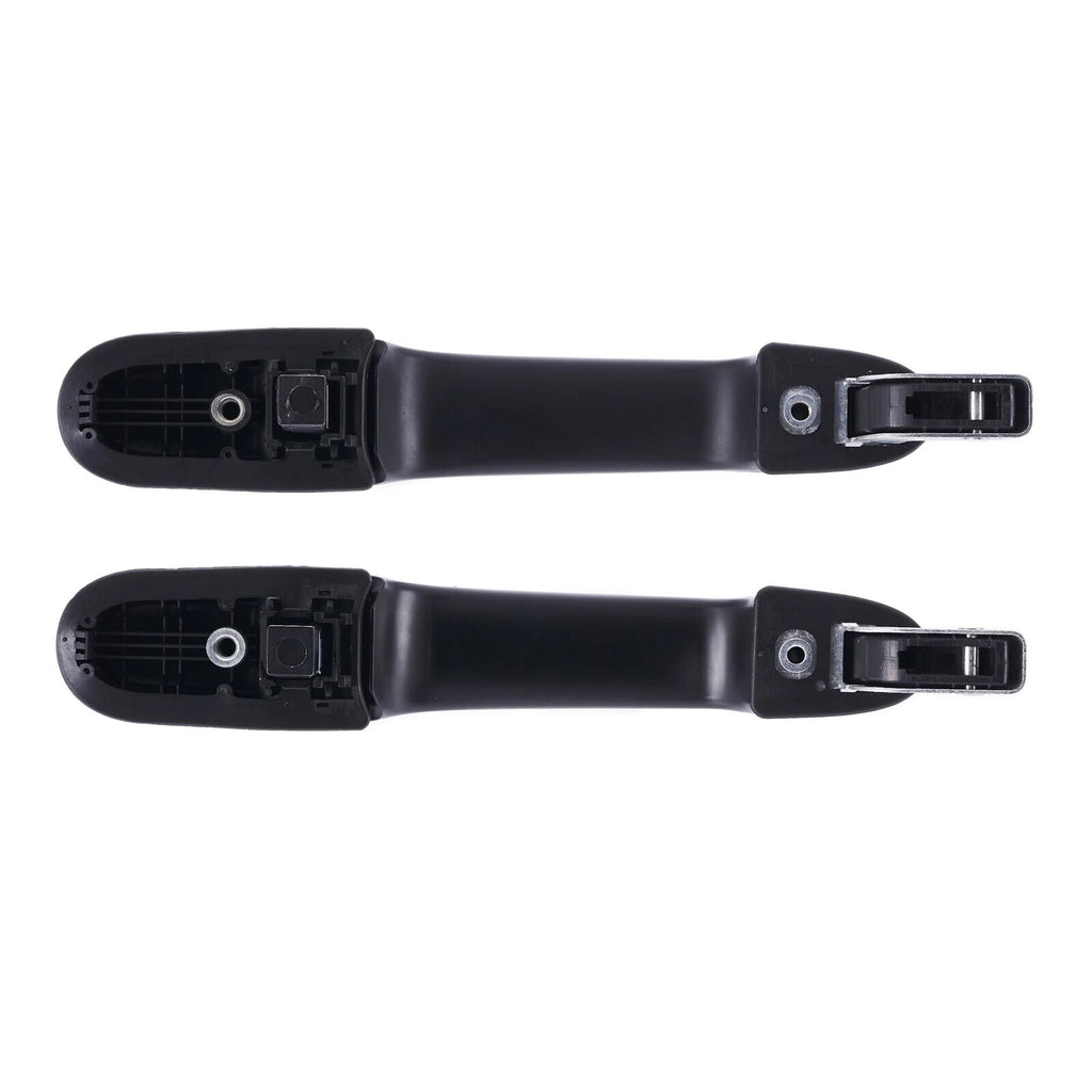 4pc Front Rear Left & Right Outer Door Handle Black for Hyundai Tucson JM 04 -10