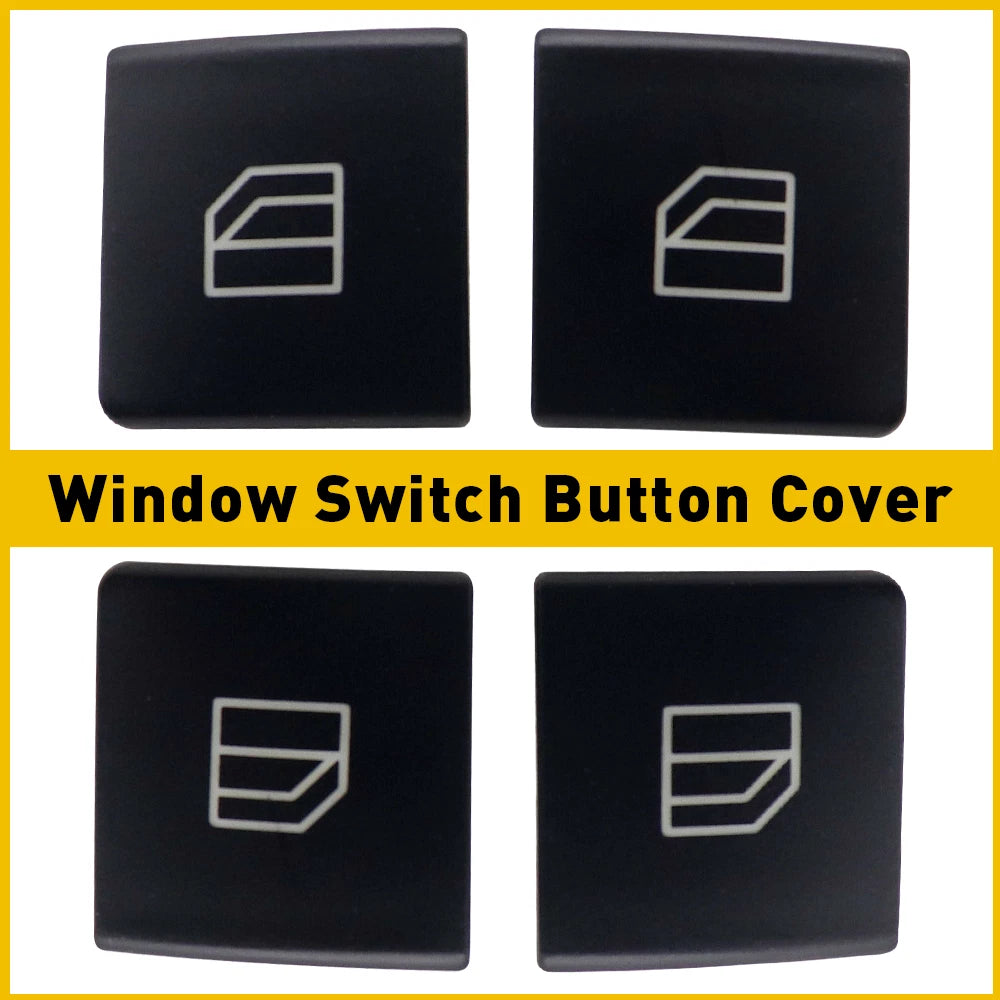 4X Window Switch Button Cover For A-Klasse Mercedes-Benz A200 W176 A220 A250 A45