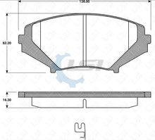 Load image into Gallery viewer, Front Brake Pads and Disc Rotors Set for Mazda RX RX 8 2003 -