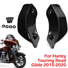 Load image into Gallery viewer, Black Wind Deflector Fairing Air Wing For Harley Touring Road Glide 2015-2020 ST