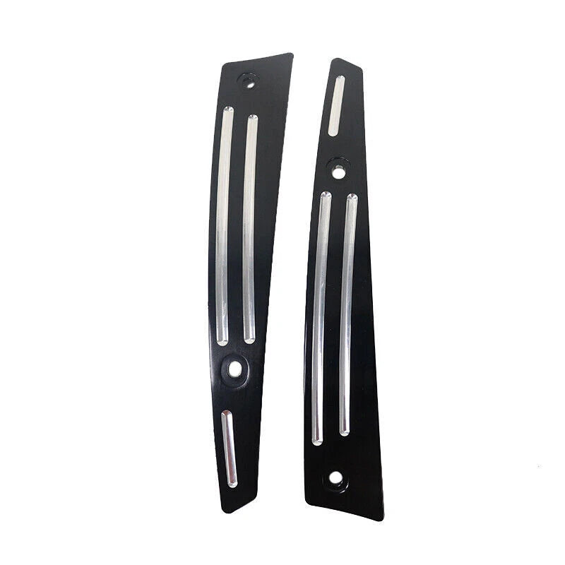 Black CNC Aluminum Windshield Trim for Harley Touring Road Glide 2015-2017 16 ST