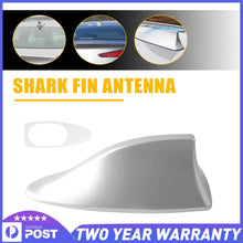 Load image into Gallery viewer, Universal Car Roof Aerial Radio A/FM Fin Signal Shark Antenna Arial Silver