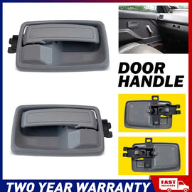 2X Front/Rear LH+RH Inner Side Door Handle For Holden Rodeo TF 1988-2002 Grey