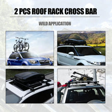 Load image into Gallery viewer, 53" Roof Racks For Nissan X-trail T32 ST-L Cargo Carrier Car Universal BLK