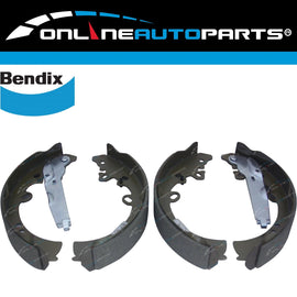 Rear Brake Shoes Bendix 4x4 for Toyota Hilux 2005on KUN26 GGN25 Set 4wd Ute