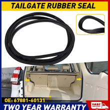 Load image into Gallery viewer, Upgraded Rear Door Tailgate Rubber Seal for LandCruiser Prado GRJ120 J120 Long