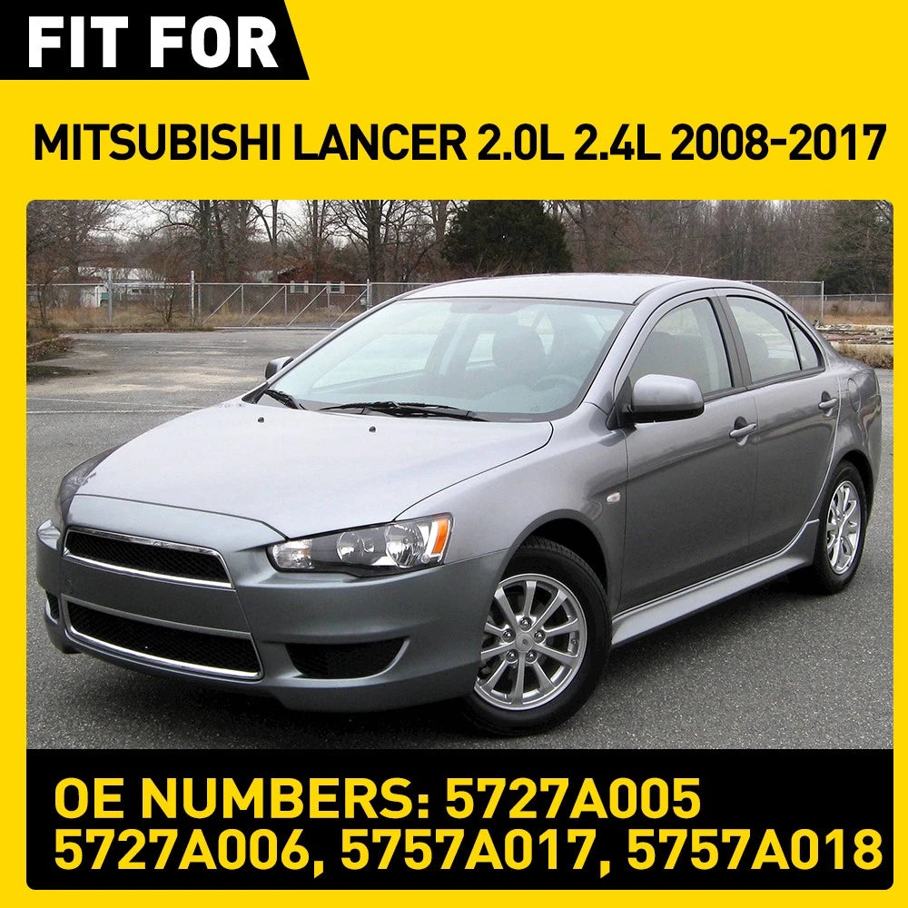 4pcs Window Seal Weather Strips 5757A017 For Mitsubishi Lancer 2008-2017 4 Doors