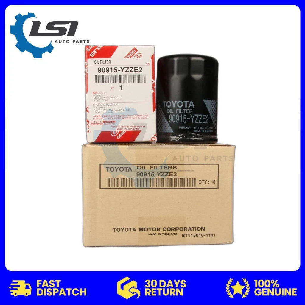 Toyota Genuine Oil Filter 90915-YZZE2 x10 Aus ref: Z432
