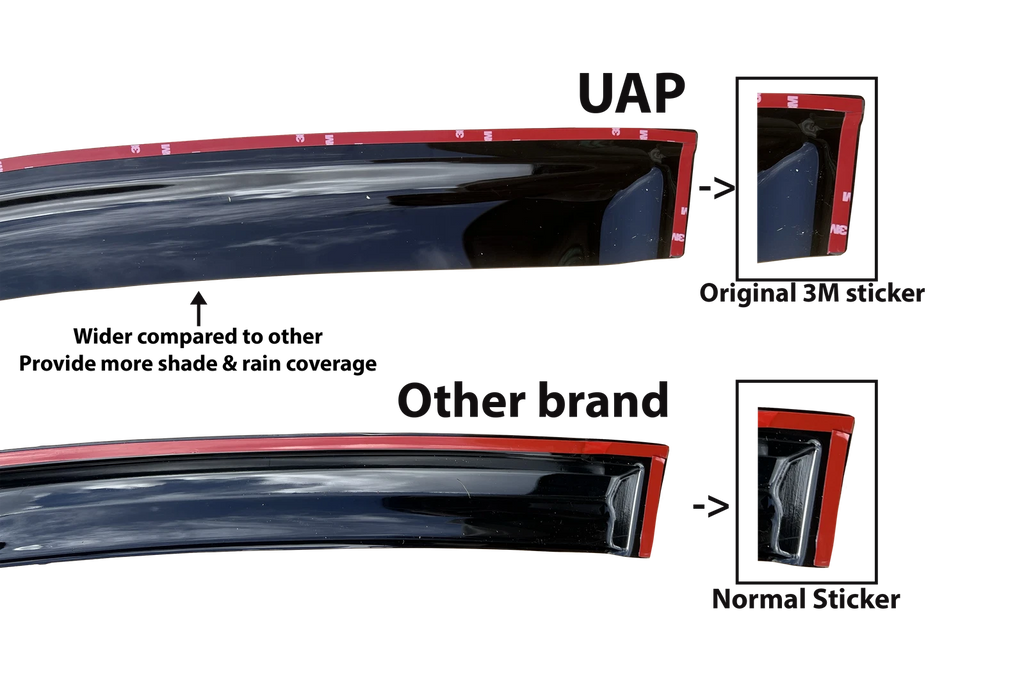 Weather shield Window visor For Hyundai Tucson TL 2015 -2021
