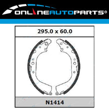 Load image into Gallery viewer, Rear Brake Shoes Wheel Cylinders Major Kit for Landcruiser FZJ75 HJ75 84~99