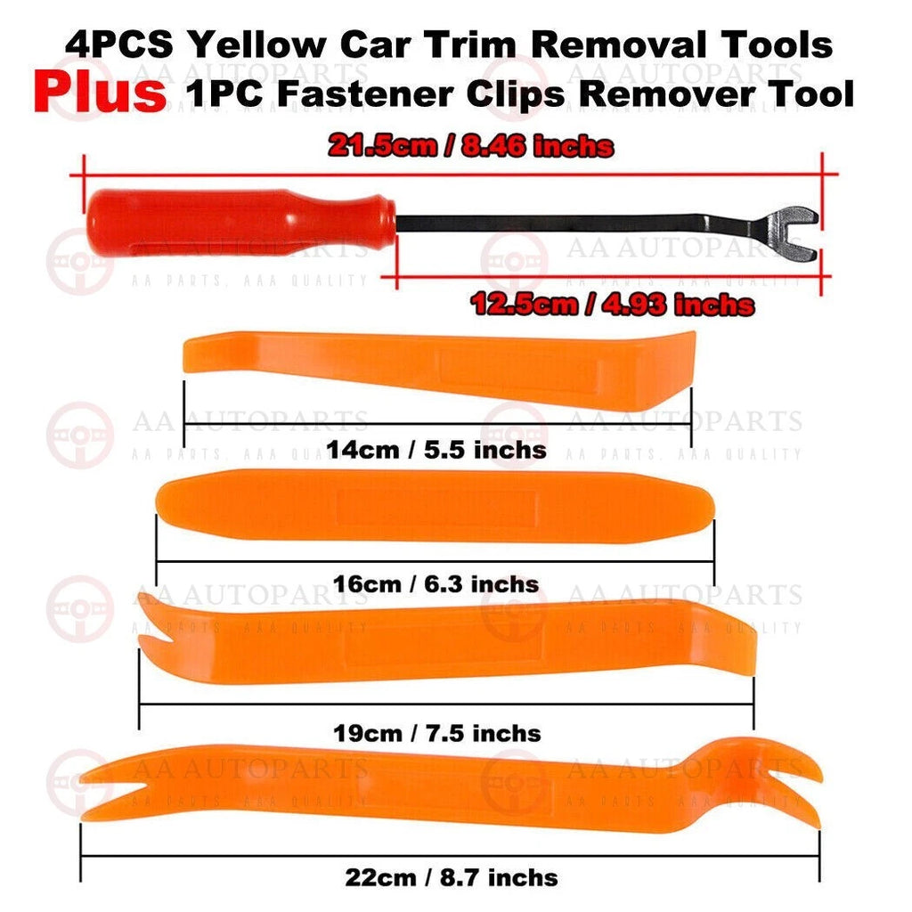 Push Clip Body Trim Kit + Tools For Holden Commodore VR VS VT VX VU VY VZ VE VF