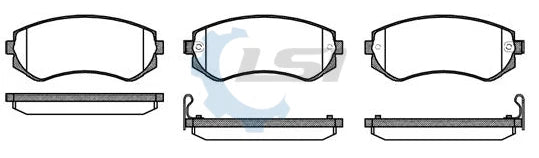 Front Brake Pads and Disc Rotors Set for Nissan PULSAR N15 SSS 1995-2000