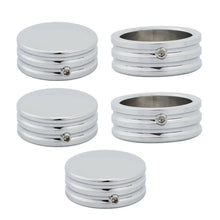 Load image into Gallery viewer, 5X CNC Rear Axle Cover Nut Bolt Caps Chrome For Harley Sportster XL1200 883 04+