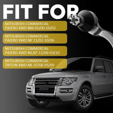 Load image into Gallery viewer, 2PCS Outer Tie Rod Ends L+R for Mitsubishi Pajero NM NP NS NT Triton ML 06-15