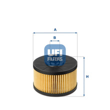 Load image into Gallery viewer, UFI Filters Oil Filter 25.145.00