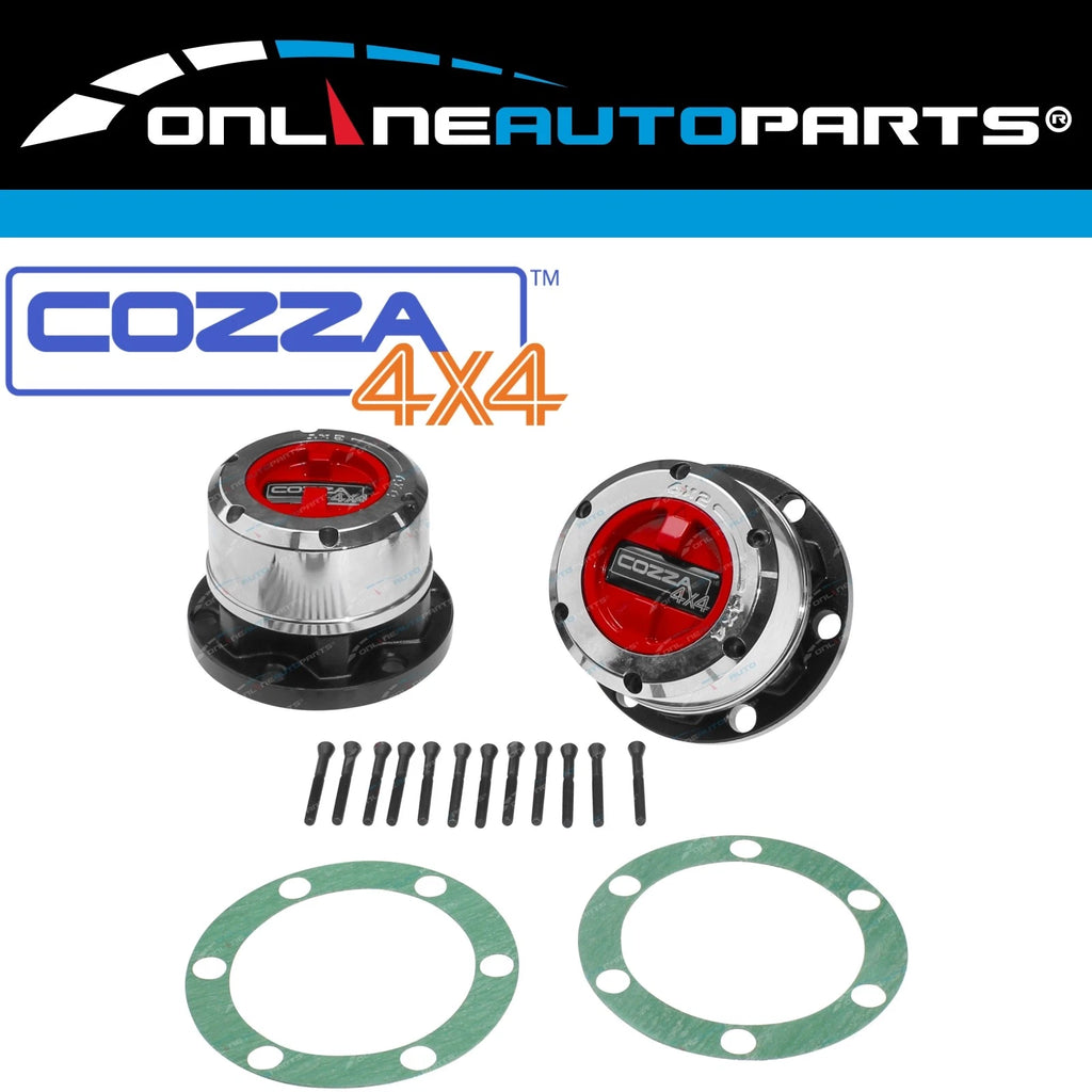Free Wheel Locking Hub Set for Nissan Patrol GQ Y60 + Maverick DA 1988~1999 4X4
