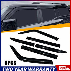 6PCS for Toyota LC250 Prado 250 2024-ON Luxury Weathershields Weather Shields