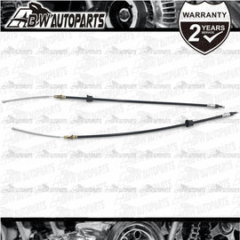 Pair Hand Brake Cable Holden HQ HJ HX HZ Rear Drum Sedan Wagon Coupe 1970-1980