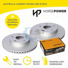 Load image into Gallery viewer, Front Brake Pads and Disc Rotors Set for COROLLA ZRE152R ZRE182R 2007-18