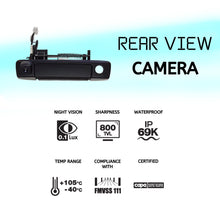 Load image into Gallery viewer, Black Tailgate Handle W/Camera Kit &amp; Keyhole for Mazda BT50 UP/UR 2011-2020