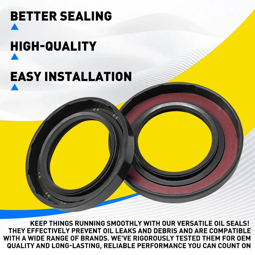 4x Front Inside Axle Drive Shaft Oil Seal FOR Hilux KUN26R 10-14 90311T0035