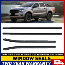 Load image into Gallery viewer, 4X Outer Window Seals Moulding / Weather Strip 4 Doors FOR FORD RANGER 2012-21