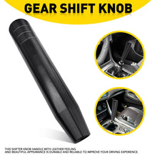 Load image into Gallery viewer, Manual Aluminum Car Gear Stick Shift Knobs Black Shifter Knob Lever Universal