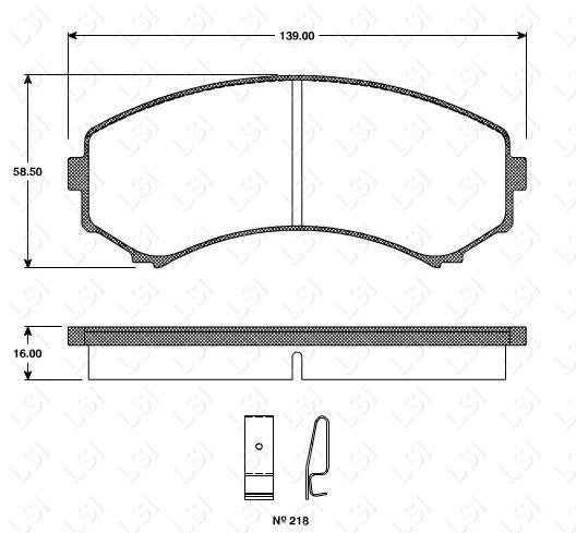 Full Set Front and Rear Brake Pads Disc Rotors for Mitsubishi Pajero NM NP 00-06