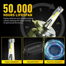 Load image into Gallery viewer, 2x AUXITO H4 9003 LED Headlight 16000LM Hi/Low 60W Replace Beam Halogen Xenon