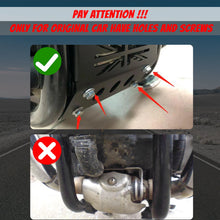 Load image into Gallery viewer, Black Skid Plate Engine Guard Protector Cover For Triumph Bonneville Bobber T120