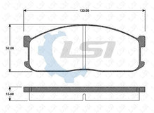 Load image into Gallery viewer, Front Brake Pads and Disc Rotors Set for Mazda E-SERIES E2000 E2200 LWB 92-95