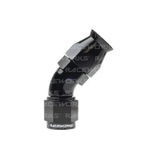 Load image into Gallery viewer, Raceworks Teflon Hose Fitting An-8 45 Deg