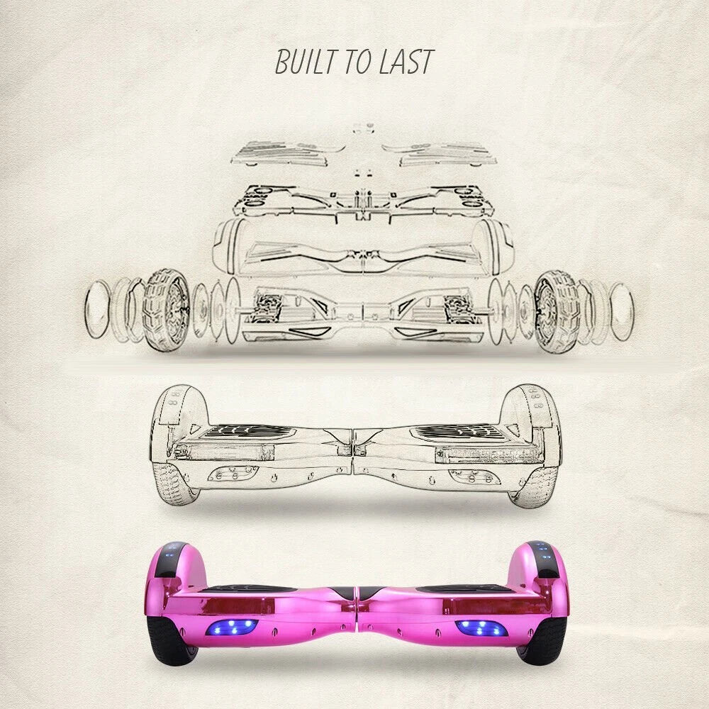 ABW 6.5" Self Balancing Electric Scooter Hoverboard Skateboard Multi Color