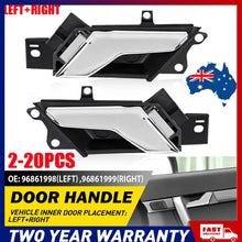 Load image into Gallery viewer, 2-20x Right Inner Door Handle Chrome Fors For Holden Captiva 5 Seater 2006-18 A2
