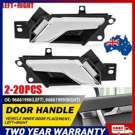 2-20x Right Inner Door Handle Chrome Fors For Holden Captiva 5 Seater 2006-18 A2