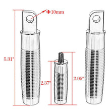 Load image into Gallery viewer, For Harley Dyna Sportster Softail Motorcycle Black Foot Shifter Peg + Foot Pegs