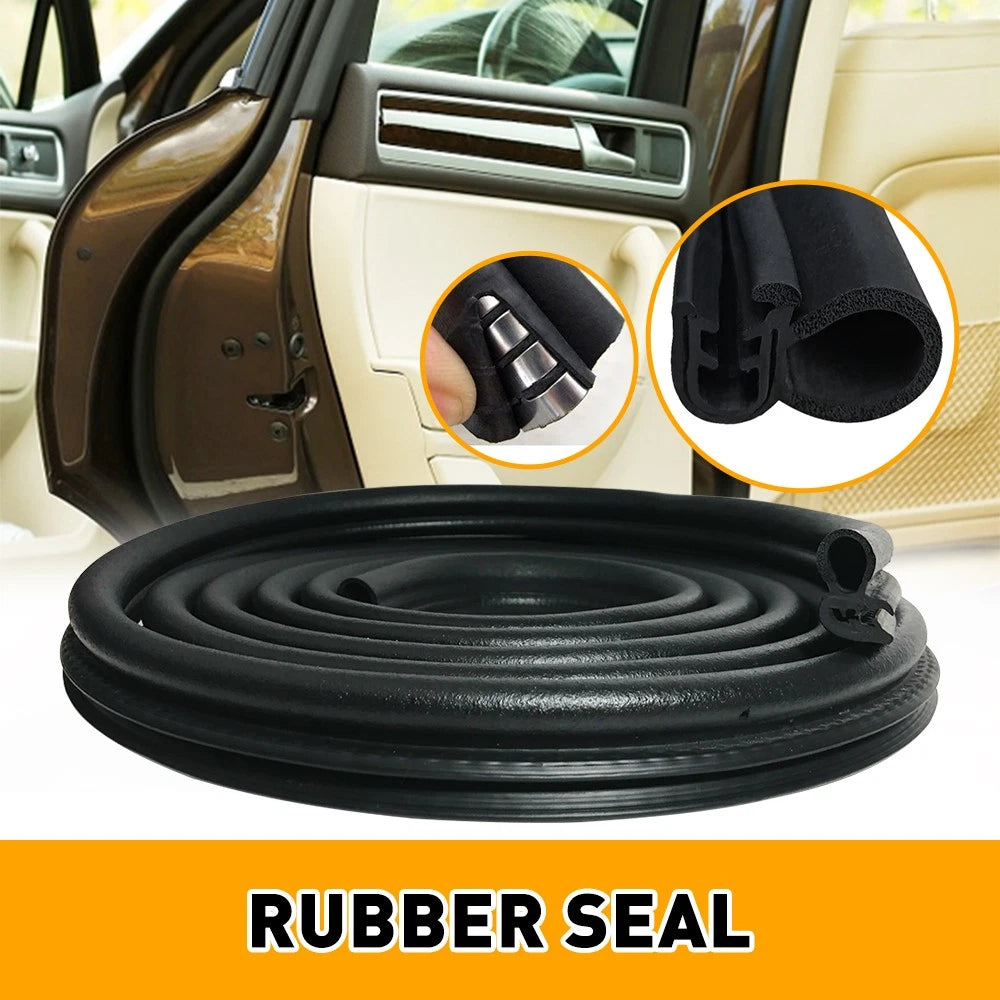 U Shape Door Car Edge Anti-Scratch Protector Strip Protection Seal Trim Strip 3M