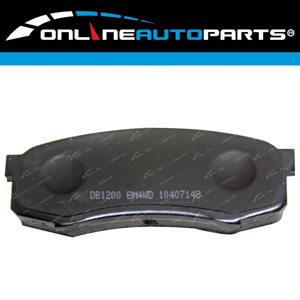 2 Rear Disc Rotors Bendix Pads for Toyota FZJ78 FZJ79 HDJ78 HDJ79 HZJ78 HZJ79