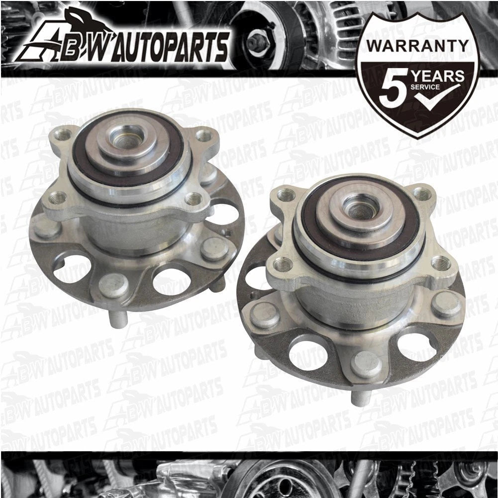 Pair(2) Rear Wheel Bearing Hub Assembly for Honda Accord Euro CL9 2.4L 2003-2008