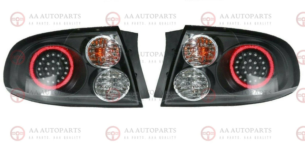 Black Led Altezza Tail Lights Pair For Holden Commodore VT VX Sedan HSV Monaro