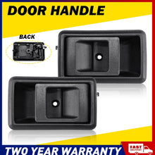 Load image into Gallery viewer, 2X For Toyota Landcruiser 75 78 79 Interior Inner Inside Door Handle Black RH LH